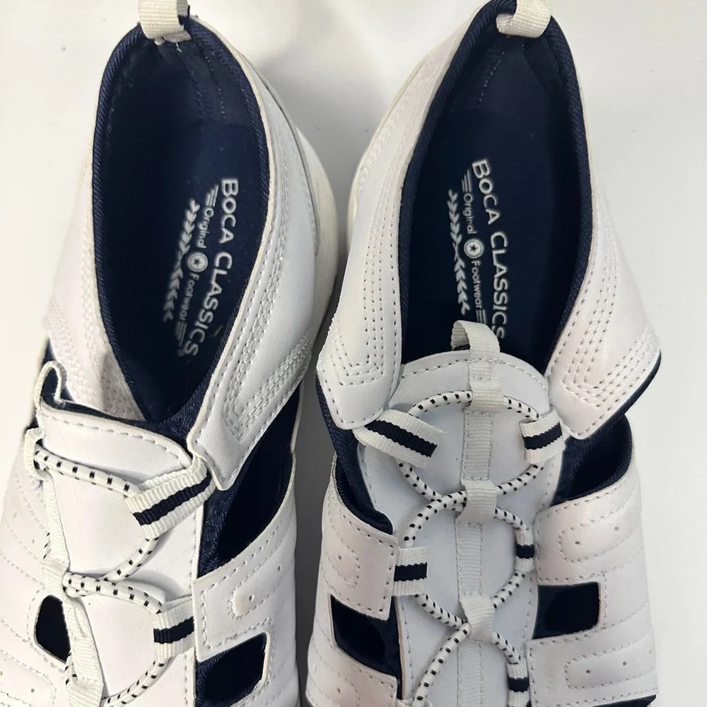 Men’s Boca Classics Typhoon White Sneaker Sandals Size 11